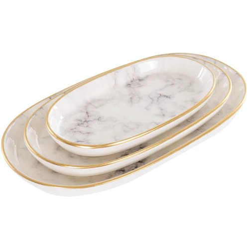 

Блюдо Alba ceramics Marble набор 3 шт. 17 см 25 см 30 см (769-028)