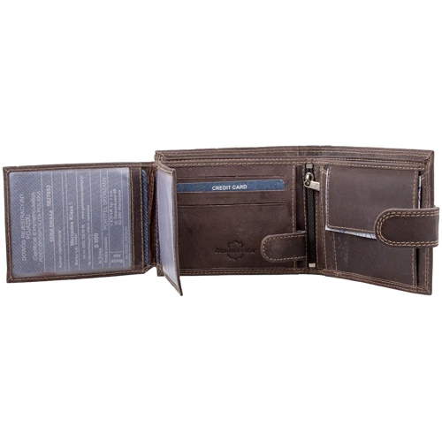 Мужское портмоне Buffalo Wild коричневое (DNKN992L-B-MHU-brown): Тип Портмоне
