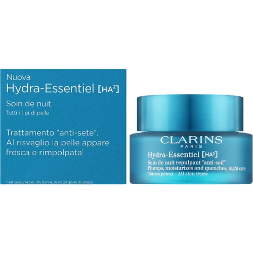 Clarins Hydra Essentiel Creme Nuit HA2 Крем для лица для всех типов кожи 50 ml: Пол Для женщин