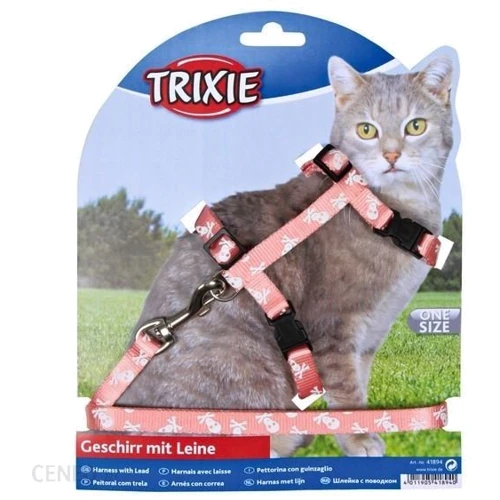 Поводок+шлея Trixie Skull для кошек 27-46 cм/10 мм (4011905418940): Производитель Trixie