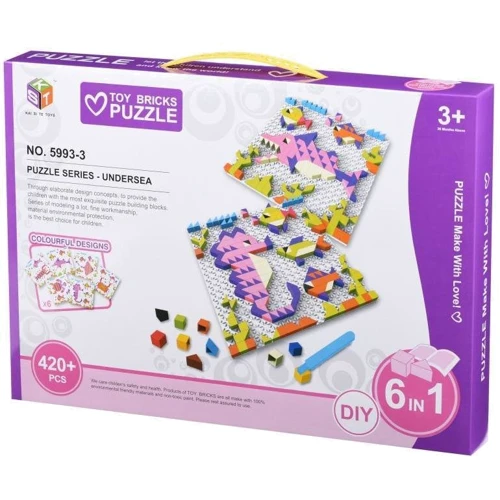 Мозаїка Same Toy Color ful designs 420 ел. (5993-3Ut)