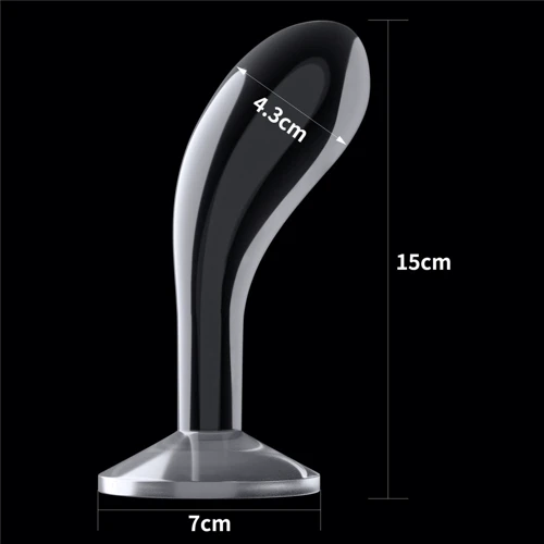Анальная пробка LoveToy Flawless Clear Prostate Plug 6''