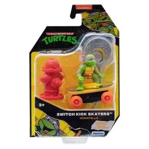 Ігрова фігурка TMNT Funrise Черепашки-ніндзя Скейтбордист з лаунчером Донателло (71042) фото 4