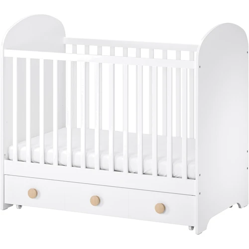 Кровать с ящиком ІКЕА GONATT 60х120 см белый (304.670.92): Тип классическая