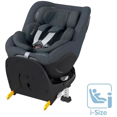 Автокресло MAXI-COSI Mica 360 PRO i-Size Authentic Graphite (8549550110): Регулировка высота подголовника, наклон спинки, высоты внутренних ремней