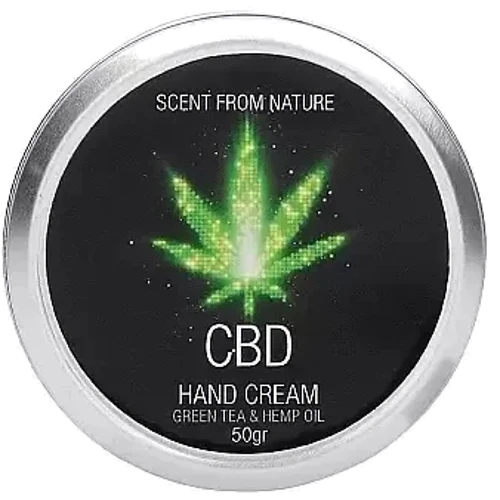 Набір після ванни та душу CBD Gift set - GREEN TEA & HEMP OIL (4 предмети)