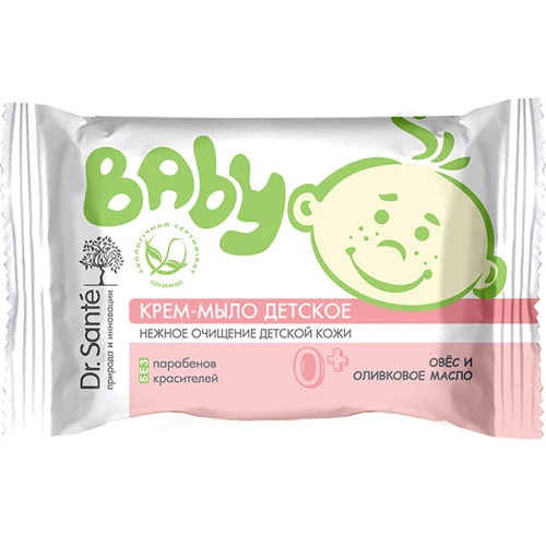 Dr. Sante Baby Крем-мыло детское Чабрец и череда 90г