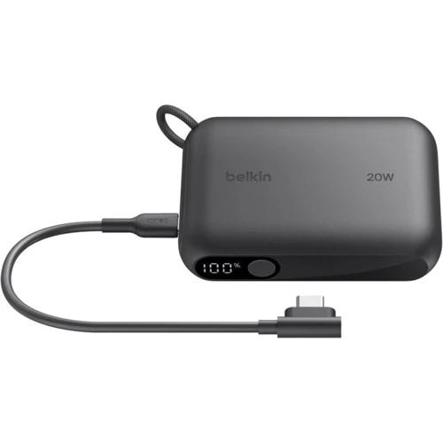 Аксессуар для приставок Чехол Belkin с аккумулятором 10000мАч для Nintendo Switch 2 Charcoal (ENA001HQCH-V2)