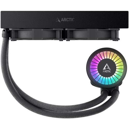 Кулер Arctic Liquid Freezer III 240 A-RGB Black (ACFRE00142A): Регулировка оборотов широтно-импульсная модуляция (PWM)