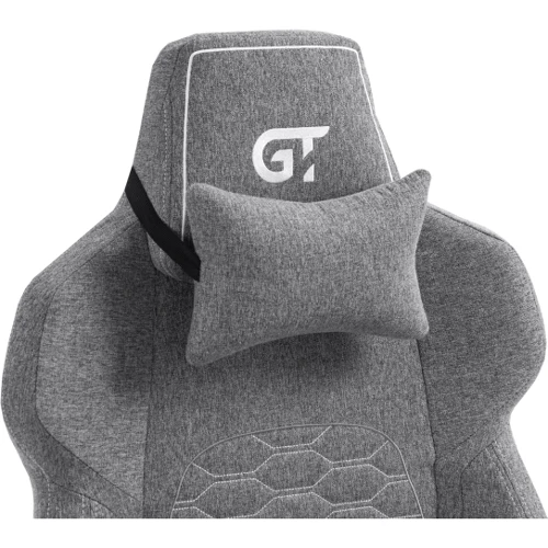 Ігрове крісло GT Racer X-8702 Fabric Gray фото 2