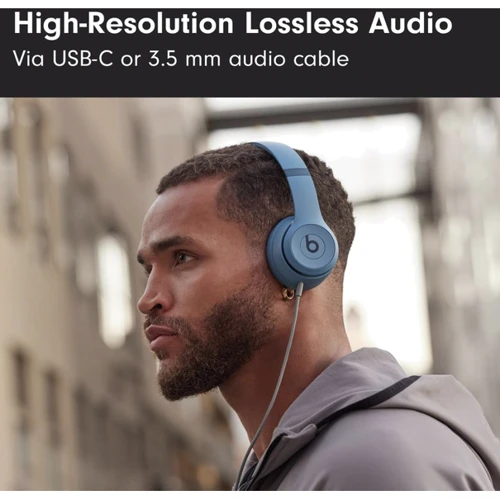 Наушники Beats by Dr. Dre Solo 4 Wireless Slate Blue (MUW43) фото 4