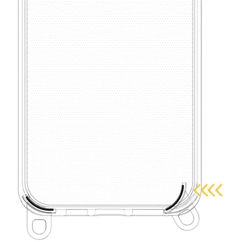 Чехол для iPhone Epic TPU Transparent with Straps Light Pink for iPhone 15 Pro фото 6