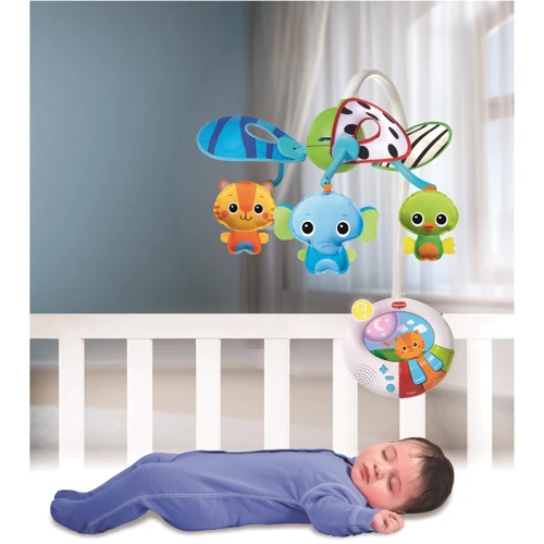 Развивающий мобиль "Peek a Boo" / Dual Motion Developmental Mobile: Цвет голубой