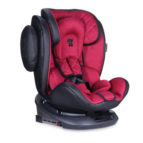 Автокресло Lorelli AVIATOR ISOFIX (0-36кг) (black/red)
