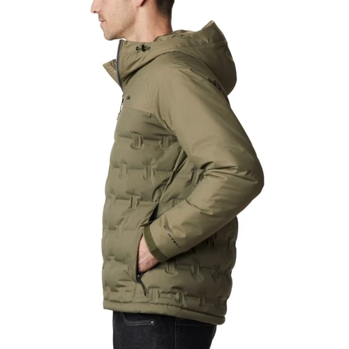 Пуховик Columbia Grand Trek™ Down Jacket 1864526-397 50 зелений зимовий з капюшоном: Вид Пуховики