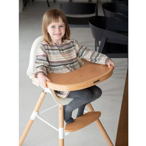Столик к стулу для кормления Childhome Evolu natural/wood (CHEVOTB) фото 5