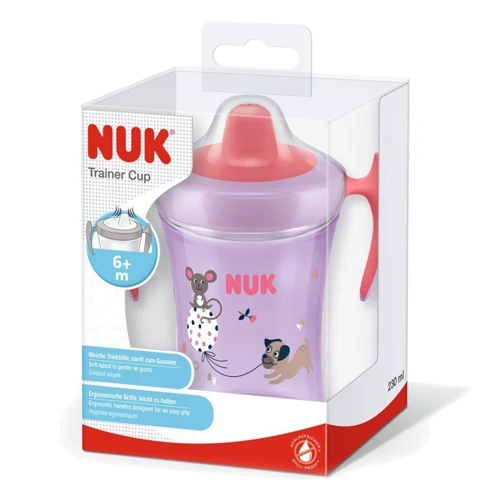 Поильник NUK Evolution Trainer Violet 230 мл (3953114)