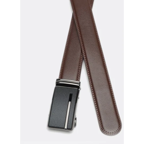 Чоловічий ремінь Borsa Leather коричневий (CV1335-5-brown): Стать Чоловік