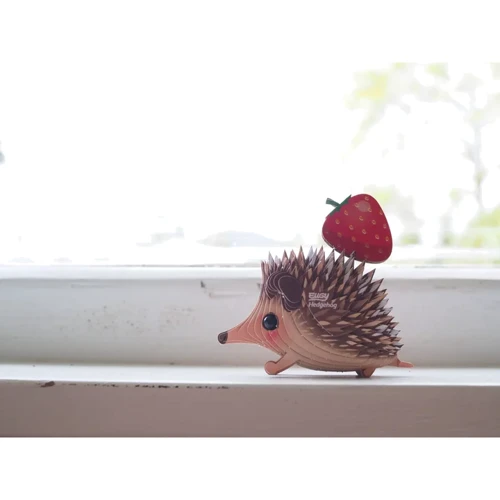 Сборная 3D модель Eugy Зоопарк: Еж (XEG-026)