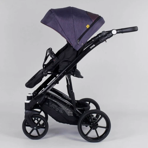 Детская коляска 2 в 1 Expander VIVA V-26883 (1) Plum: Тип коляски Универсальная коляска (2-в-1)
