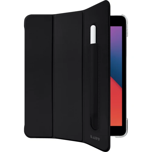 Аксессуар для iPad LAUT Huex Folio with Apple Pencil Black (L_IPD192_HP_ BK) for iPad 10.2" (2019/2020): Материал искусственная кожа