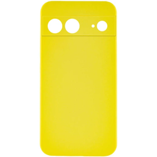 Чехол для телефонов Lakshmi Case Silicone Cover Full Camera Yellow for Google Pixel 8