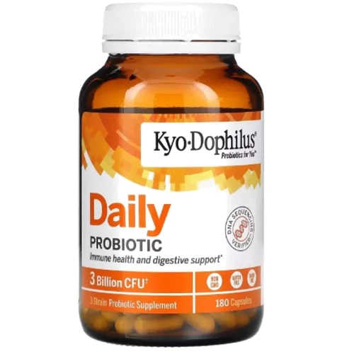 Kyolic Kyo-Dophilus Daily Probiotic Пробиотик ежедневный 180 капсул