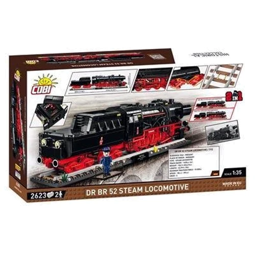 Конструктор Cobi Локомотив DRB Class 52 2623 деталей (COBI-6280): Количество деталей, шт. 2623
