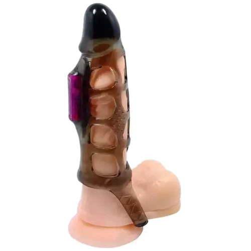 Насадка с вибрацией Pretty Love - Harrison Penis sleeve (BI-026209-1)