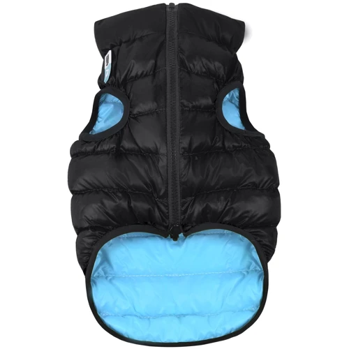 Курточка двусторонняя AiryVest для средних собак, размер M 47, черно-голубая (4823089304625)