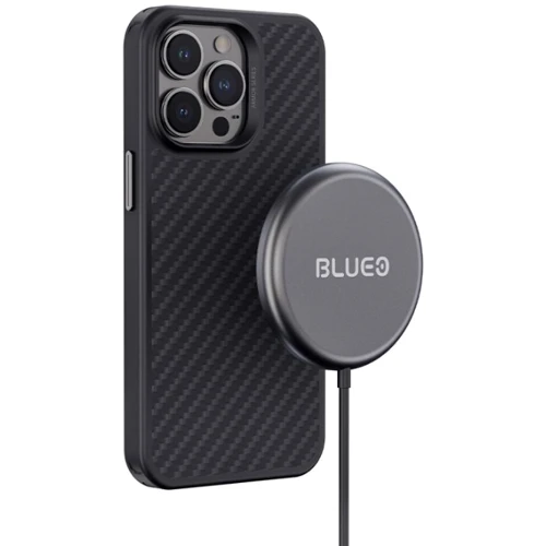 Чехол для iPhone Blueo Armor Aramid Fiber Anti-Drop Caset Black for iPhone 14 Pro Max: Цвет черный