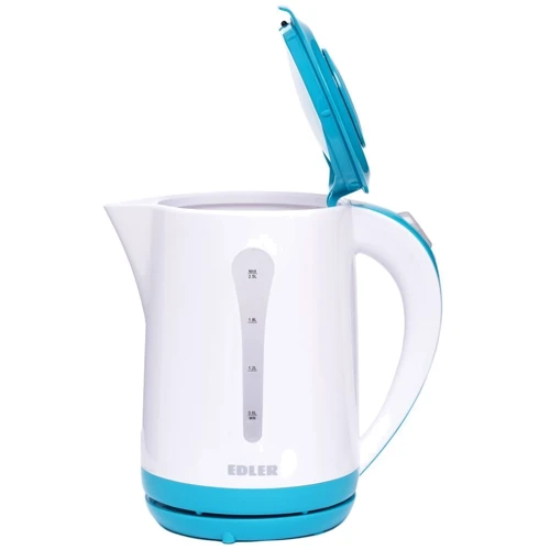 Электрочайник Edler EK4520 Turquoise: Тип нагревательного элемента дисковый (скрытый)