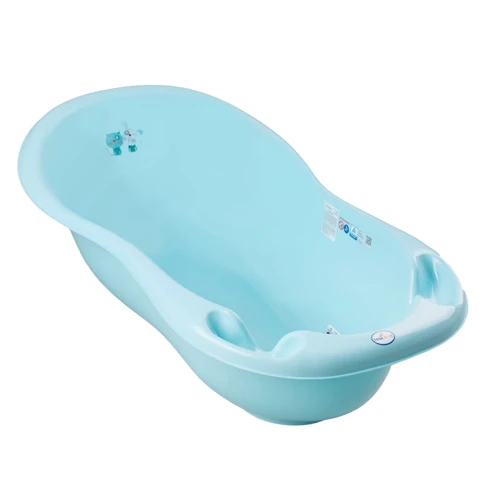 Ванночка Tega baby PK-005 Собака та Кіт зі зливом 102 см блакитна PK-005 ODPŁYW-101