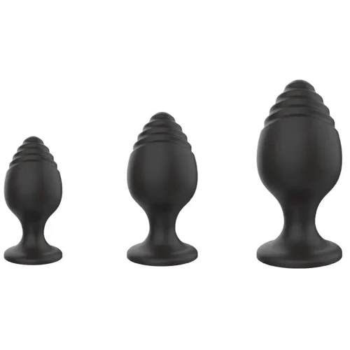 Набор анальных стимуляторов Boss Series - Silicone Anal Plugs Set (BS7800018)