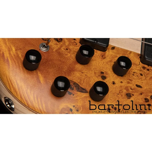 Бас-гитара CORT A5 Plus SC (Amber Open Pore) w/case