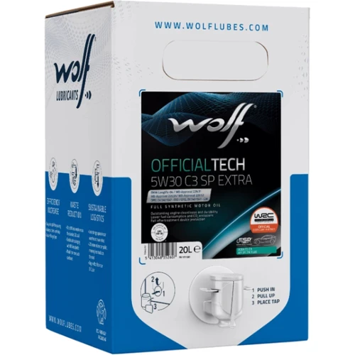 Моторна олива Wolf Oil OfficialTech 5W-30 20 л