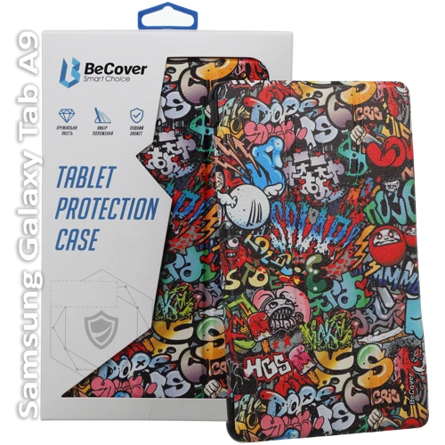 Аксесуар для планшетних ПК BeCover Smart Case Graffiti для Samsung X115 Galaxy Tab A9 (709914)