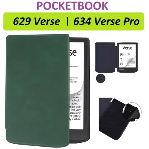 

BeCover Smart Case Dark Green for PocketBook 629 Verse / 634 Verse Pro (710453)