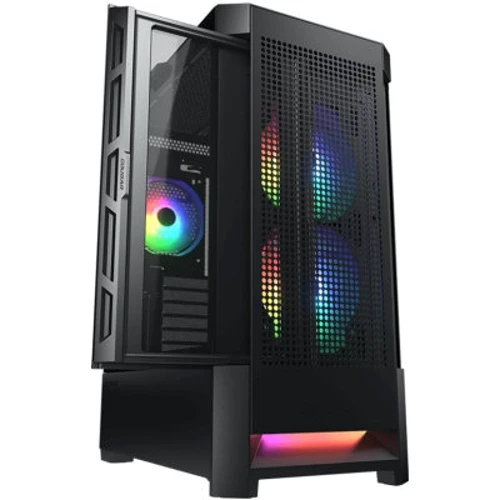 Корпус Cougar Airface RGB Black (CGR-5ZD1B-AIR-RGB): Форм-фактор материнской платы ATX / E-ATX / Micro-ATX