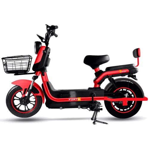 Электроскутер Forte CR800 красный (+ аккумулятор 12V 32A 5шт) (135245)