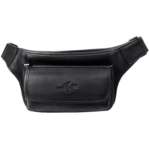 Мужская поясная сумка Vito Torelli черная (VT-6469-black): Пол Мужской