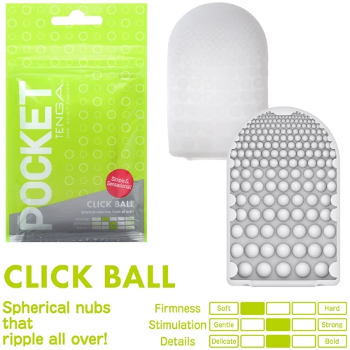 Мастурбатор TENGA Pocket Click Ball