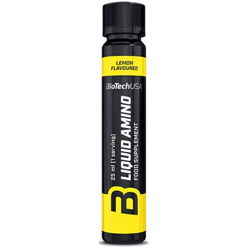 Аминокислота для спорта BioTech Liquid Amino 25 ml / 1 serving / Lemon