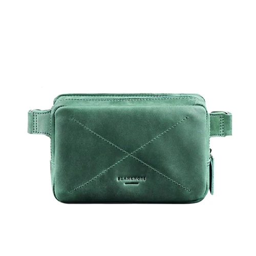 Сумка поясная BlankNote DropBag mini (Изумруд) - зеленая (BN-BAG-6-iz)