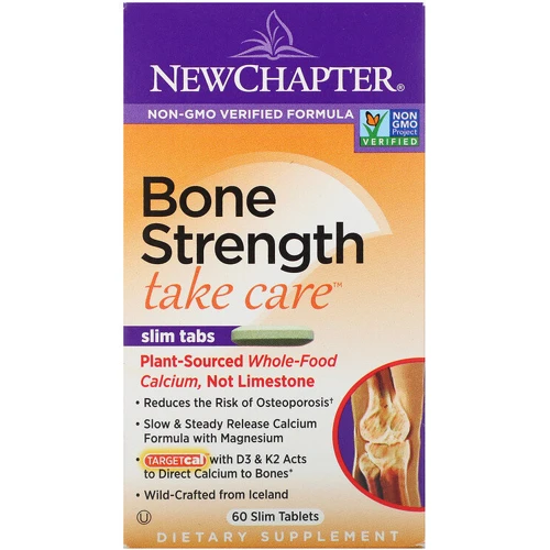 New Chapter, Bone Strength Take Care, 60 Slim Tablets (NCR-0407)