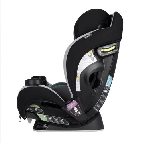 Автокресло Evenflo EveryStage LX Luna (от 1,8 до 54,4 кг) (032884198047): Внутренние ремни 3-х точечный ремень с мягкими накладками