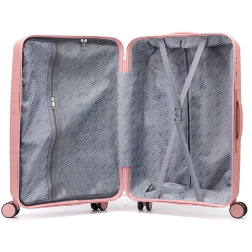 Чемодан Semi Line 24" (M) Rose (T5779-2): Тип ручки Телескопическая ручка, Короткая ручка