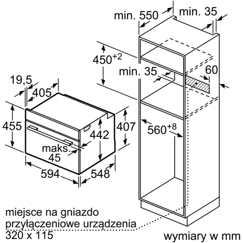 Духовой шкаф электрический Siemens CD634GBS1: Гриль есть