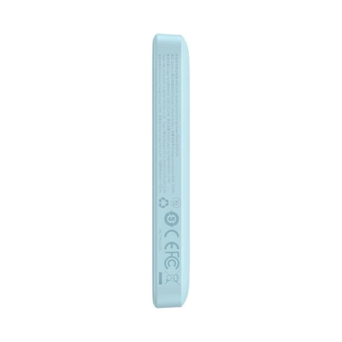 Внешний аккумулятор Baseus Power Bank 6000mAh Magnetic Wireless 20W Blue (PPCX020003): Кабели/переходники для смартфонов в комплекте USB Type-C