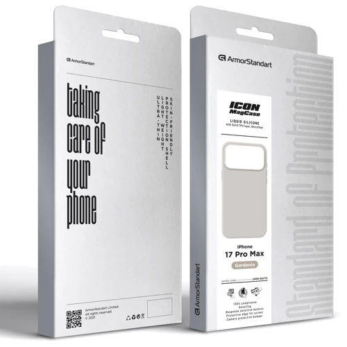 Чехол для iPhone ArmorStandart ICON2 MagCase Gardenia for iPhone 17 Pro Max (ARM86679)